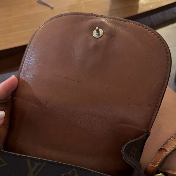 Louis Vuitton Brown Monogram Shoulder Bag - Picture 4 of 5